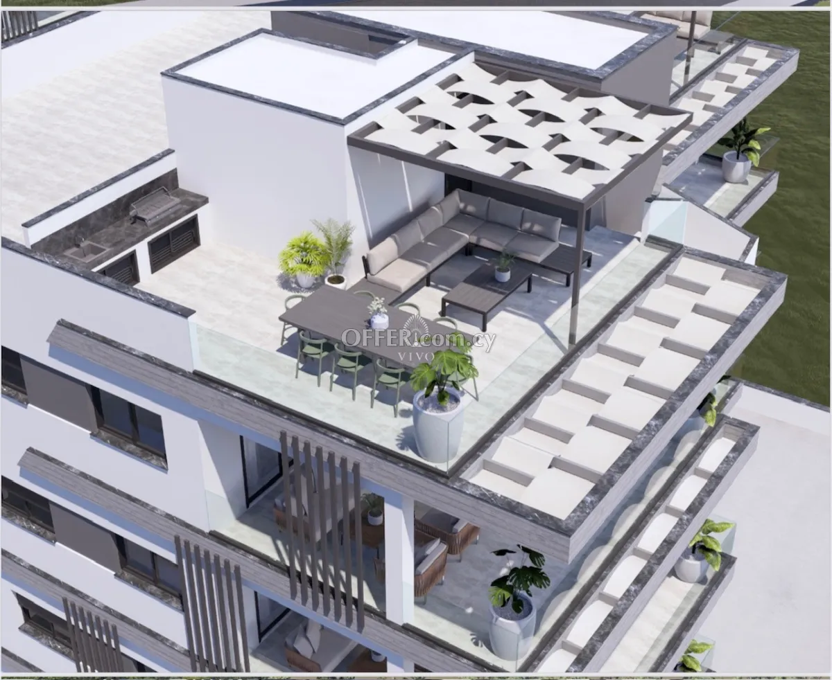 THREE BEDROOM TOP FLOOR APARTMENT WITH ROOF GARDEN IN EKALI - LIMASSOL - 1