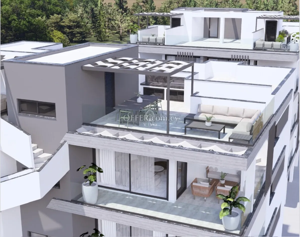 THREE BEDROOM TOP FLOOR APARTMENT WITH ROOF GARDEN IN EKALI - LIMASSOL - 2