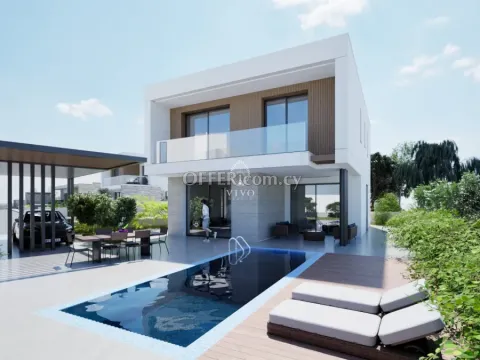 THREE BEDROOM VILLA WITH PRIVATE POOL IN TALA - PAPHOS - 3
