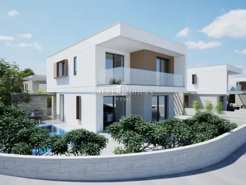 THREE BEDROOM VILLA WITH PRIVATE POOL IN TALA - PAPHOS - 11