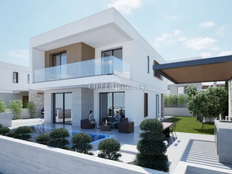 THREE BEDROOM VILLA WITH PRIVATE POOL IN TALA - PAPHOS - 10