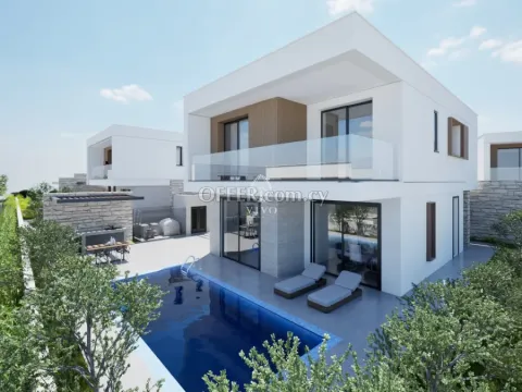 THREE BEDROOM VILLA WITH PRIVATE POOL IN TALA - PAPHOS - 7