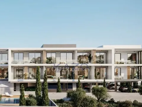Modern One Bedroom Apartment with Sea View Chloraka - 7
