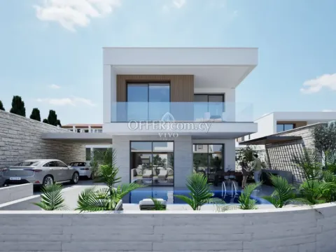 THREE BEDROOM VILLA WITH PRIVATE POOL IN TALA - PAPHOS - 5
