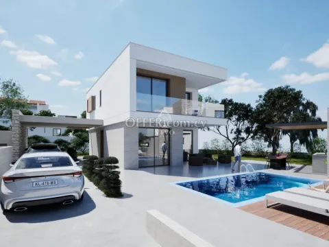 THREE BEDROOM VILLA WITH PRIVATE POOL IN TALA - PAPHOS - 4