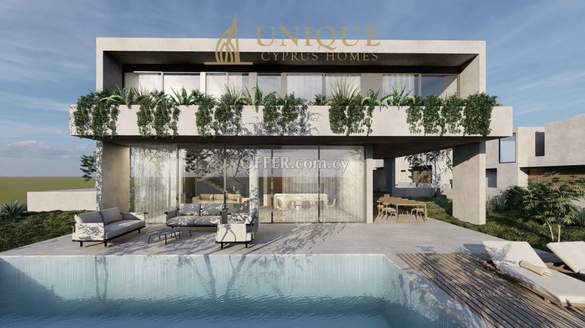 Modern 4-Bedroom Villa for Sale in Konia, Paphos Luxury Home - 1