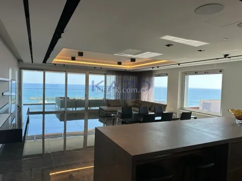 Luxury Seafront Apartment in Pyrgos With Astonishing Sea View - Main Photo