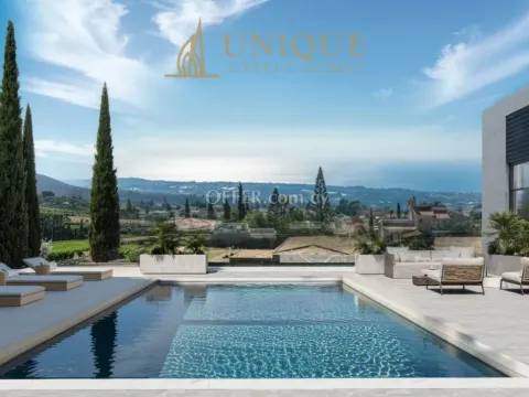 Luxury 7-Bedroom Villa for Sale in Tala, Paphos Sea Views  Private Pool - Main Photo