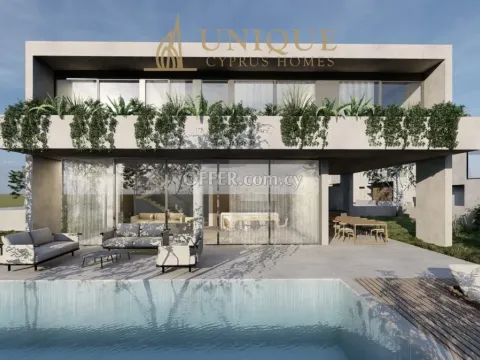 Modern 4-Bedroom Villa for Sale in Konia, Paphos Luxury Home - Main Photo