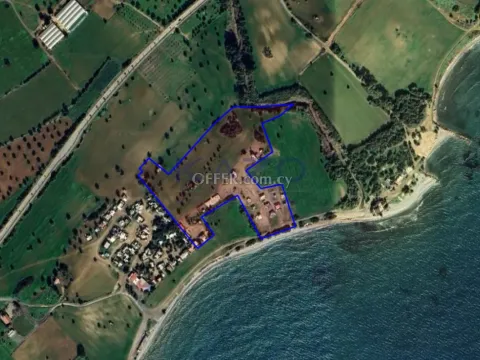 Large Sea Front Field in Relaxed Mazotos Area - Main Photo