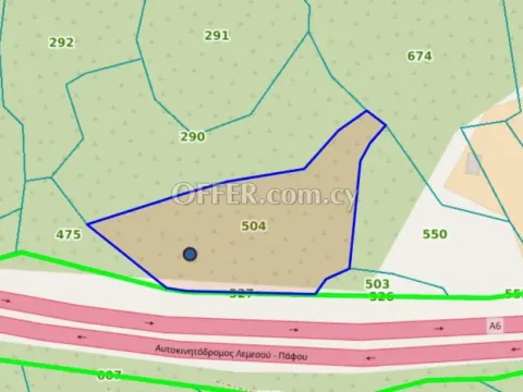 Land Parcel 10146 sm in Pissouri, Limassol - Main Photo
