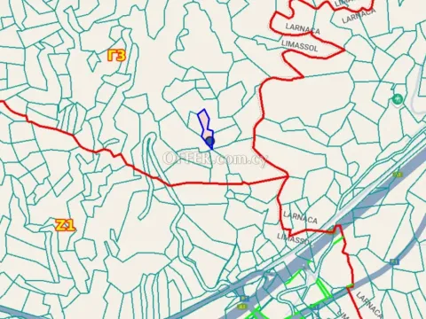 Land Parcel 3345 sm in Pentakomo, Limassol - 2