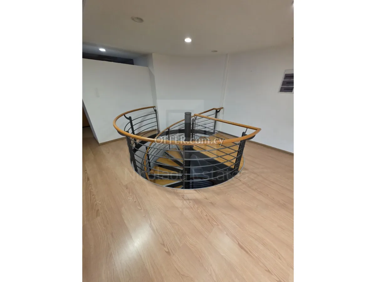 Ground floor plus mezzanine office for rent in a corner building in Strovolos Avenue near Petrolina - 2