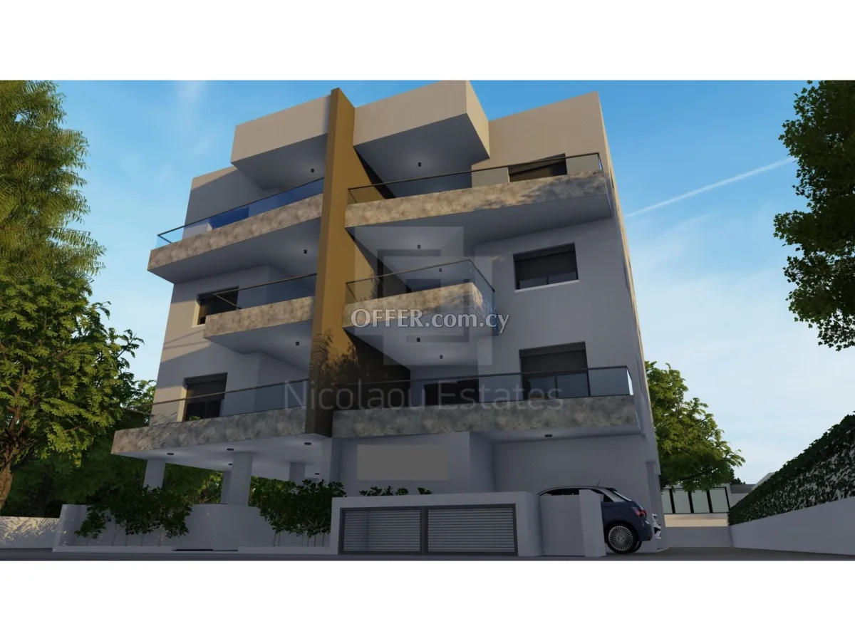 Brand new 1 bedroom apartment under study in the Apostolos Varnavas area of Kato Polemidia - 8