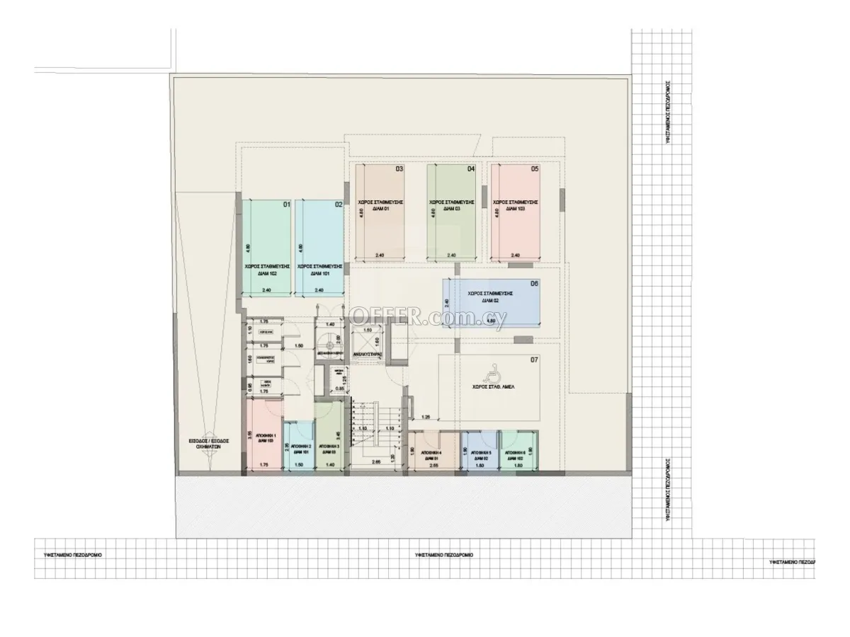 Brand new one bedroom apartment in Kalithea area Nicosia - 8