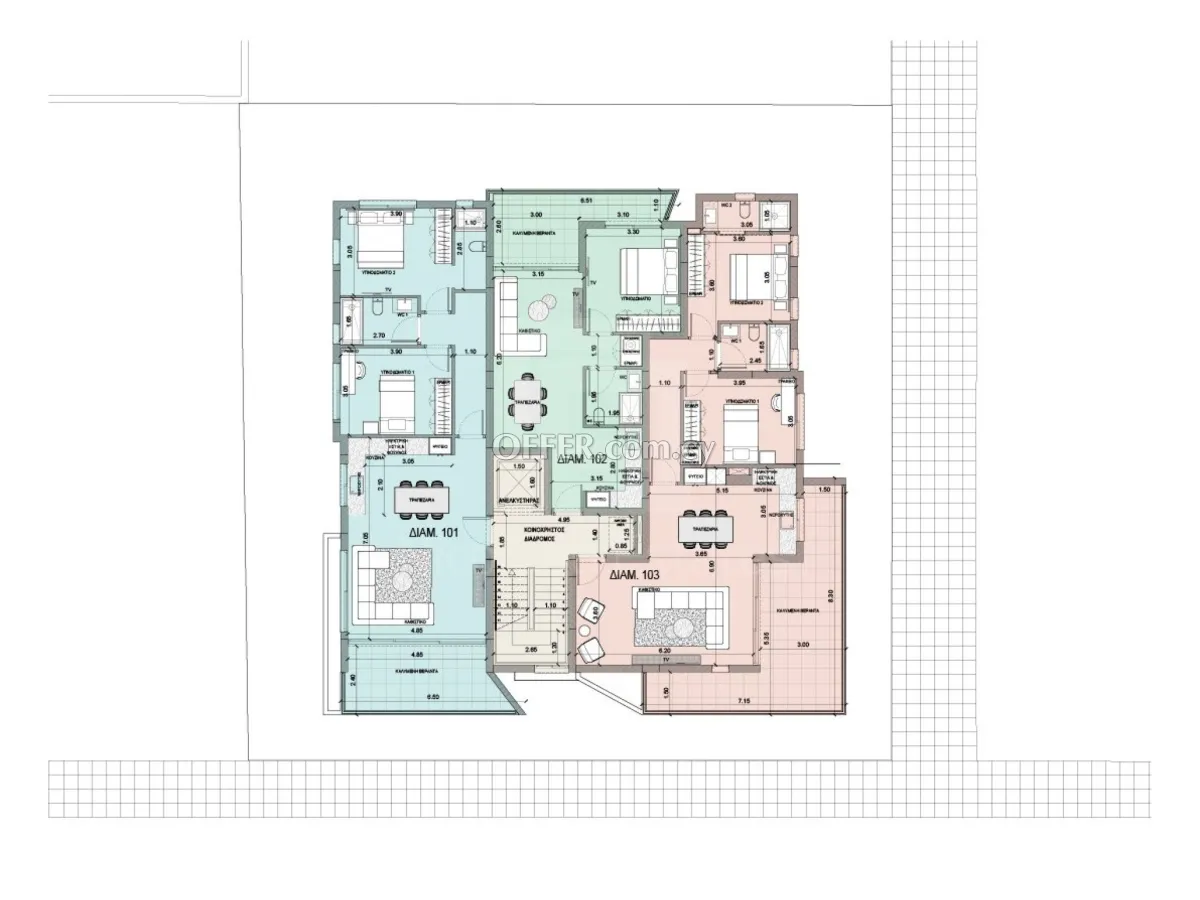 Brand new one bedroom apartment in Kalithea area Nicosia - 7