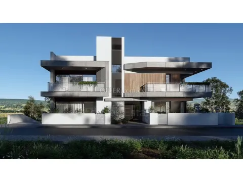 Brand new one bedroom ground floor apartment in Kalithea area Nicosia - Main Photo