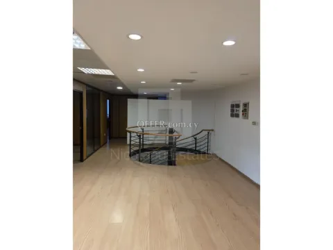 Ground floor plus mezzanine office for rent in a corner building in Strovolos Avenue near Petrolina - 4