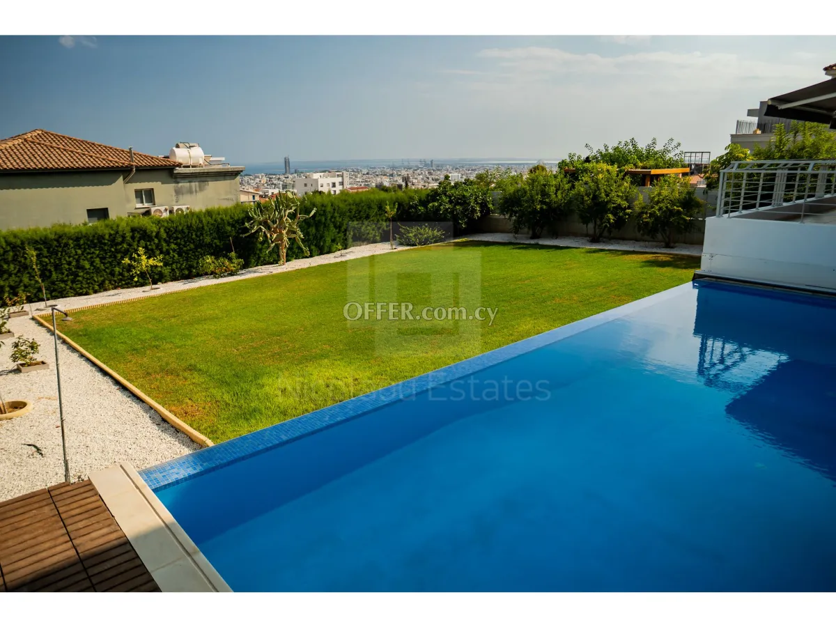 Amazing 5 bedroom modern villa with private swimming pool Amazing Views in Panthea area of Limassol - 1