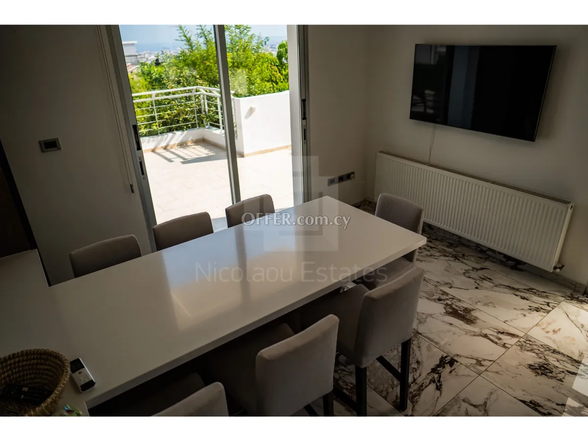 Amazing 5 bedroom modern villa with private swimming pool Amazing Views in Panthea area of Limassol - 3