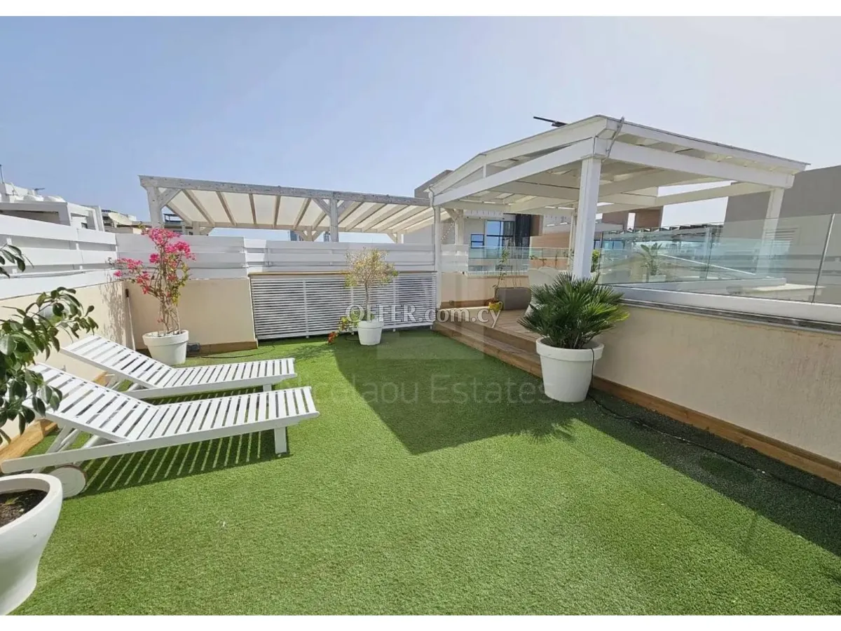 Three bedroom penthouse for rent in Papas area walking distance to Dasoudi beach - 2