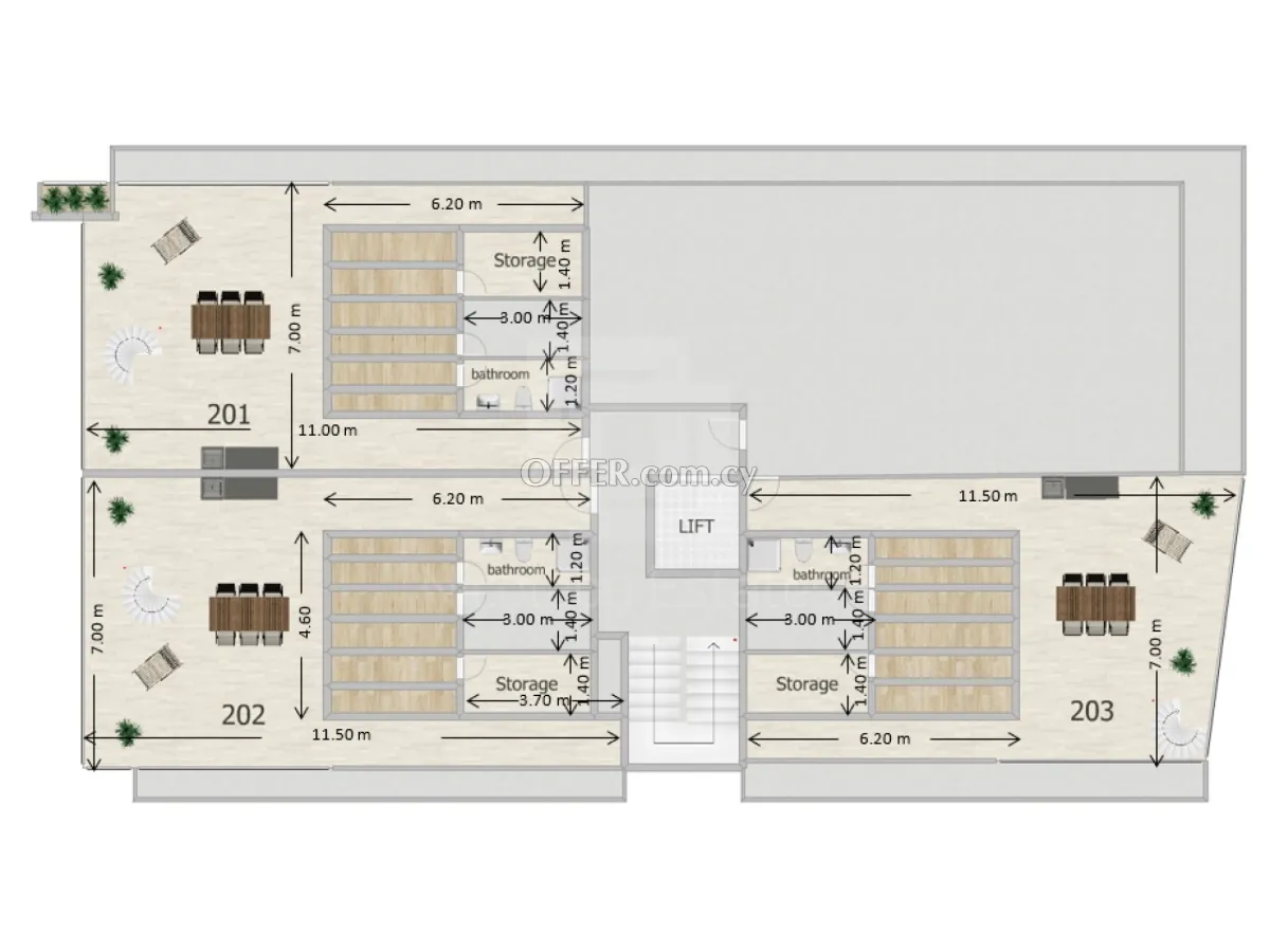 Brand New One Bedroom Apartment for Sale in Oroklini Larnaca - 9
