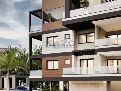 Modern Top Floor Zakaki Apartment 1+1 Bedrooms - Main Photo