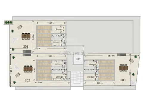 Brand New One Bedroom Apartment for Sale in Oroklini Larnaca - 9