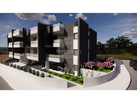 New one bedroom apartment NO BALCONY under construction in Kolossi - 6