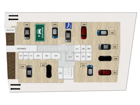 Brand New One Bedroom Apartment for Sale in Oroklini Larnaca - 6