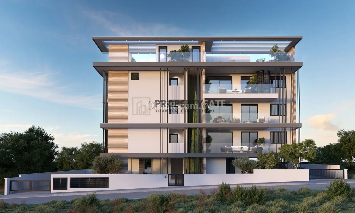 Under-Construction 1 Bedroom Penthouse Apartment with Roof-Garden in Ypsonas - 5