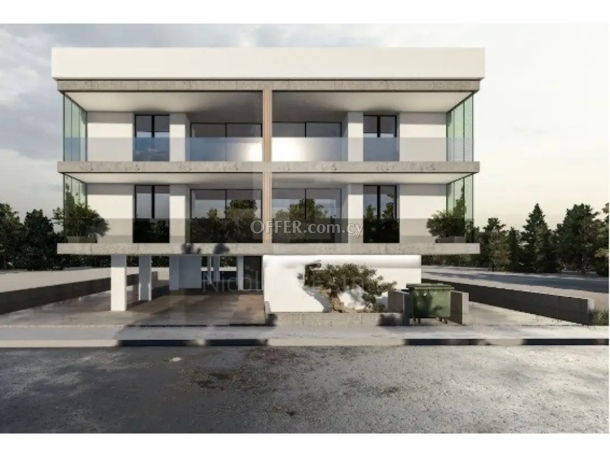 Brand new two bedroom apartment in Mosfiloti in a beautiful green area - 1