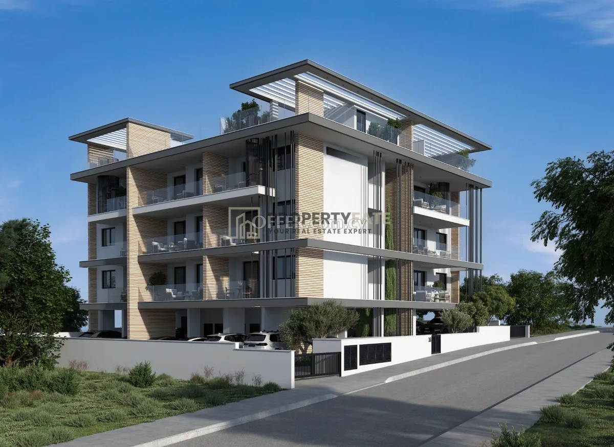 Under-Construction 1 Bedroom Penthouse Apartment with Roof-Garden in Ypsonas - 9
