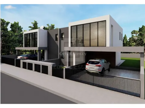 New three bedroom house plus office room in Aglantzia - Main Photo