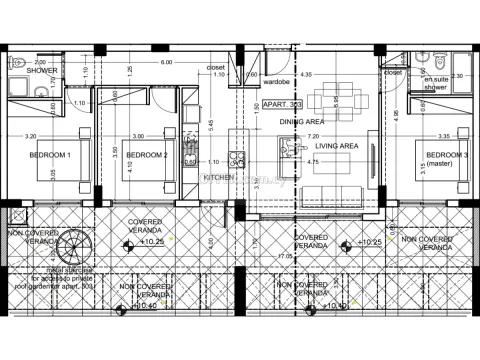 Exclusive 3 bedroom Penthouse - 9