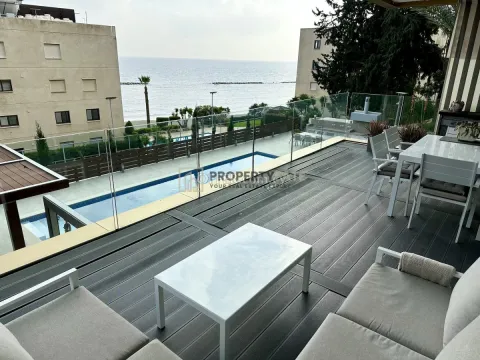 Sea Front 3 Bedroom Apartment in Agios Tychon