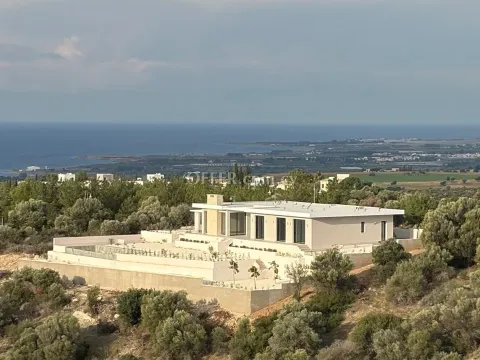 Modern Villa with Sea View in Aphrodite Hills - Main Photo