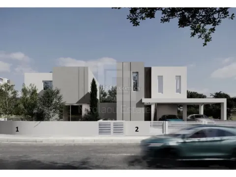 Brand New Three Bedroom Houses with Garden and Photovoltaics for Sale in Lakatamia Nicosia - Main Photo