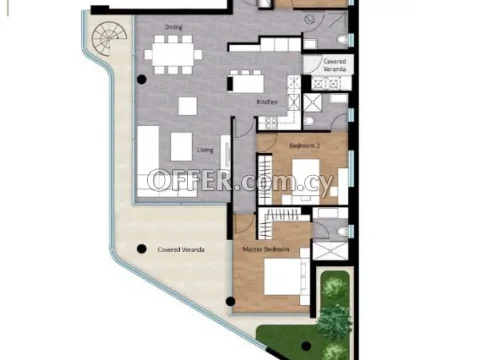 3-bedroom penthouse for sale - 3