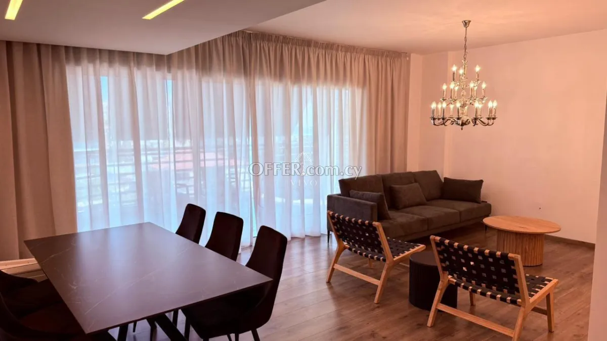 TOP FLOOR APARTMENT FOR RENT FULLY FURNISHED - KATHOLIKI AREA - 11