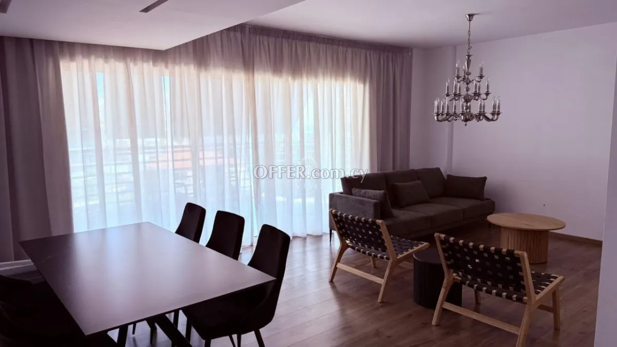 TOP FLOOR APARTMENT FOR RENT FULLY FURNISHED - KATHOLIKI AREA - 10