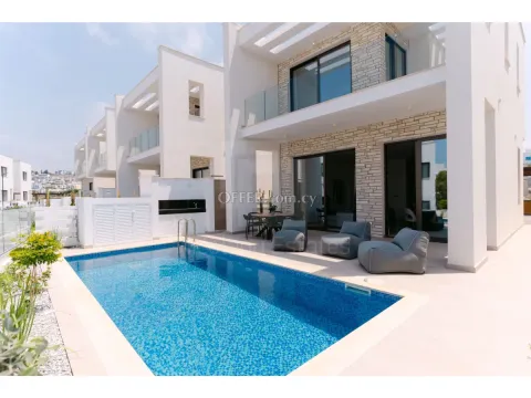 Luxury new three bedroom villa for rent in Venus Beach Area of Paphos - Main Photo