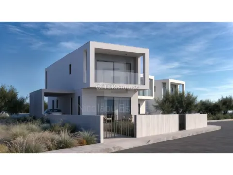 New three bedroom villa almost completed in Emba area of Chloraka - Main Photo