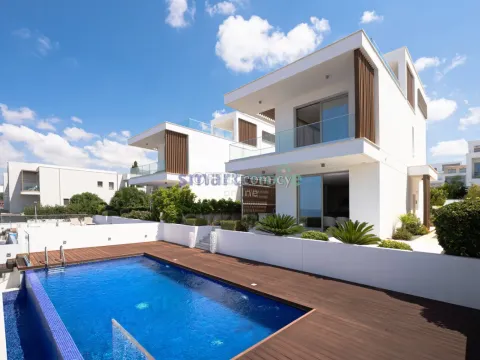 4 Bedroom Sea Front Villa For Sale Kissonerga Paphos - Main Photo