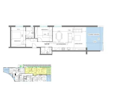 Apartment (Flat) in Agios Andreas, Nicosia for Sale - Main Photo