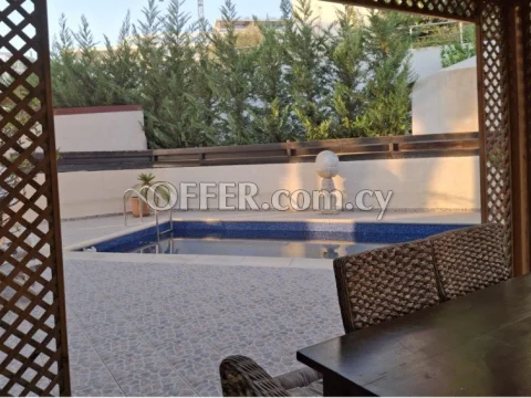 Detached house with private swimming pool, large yard and garden resale homes in Limassol