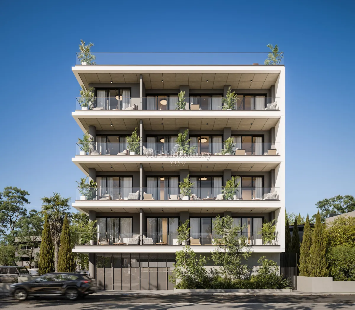 THREE BEDROOM TOP FLOOR APARTMENT WITH ROOF GARDEN IN KATHOLIKI - LIMASSOL - 3