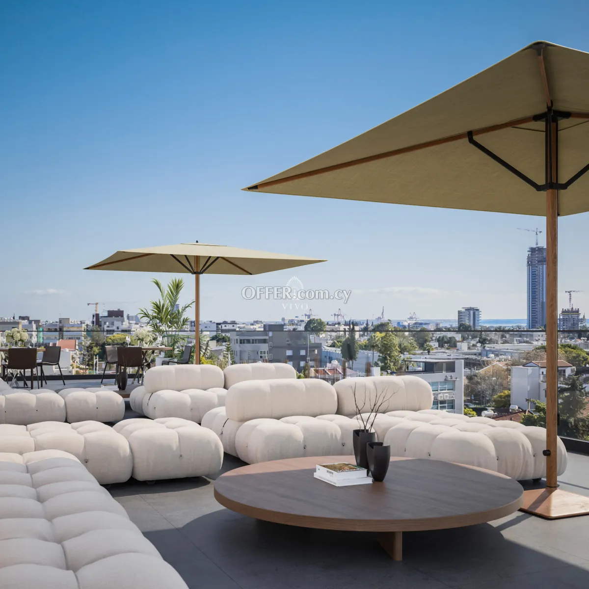 THREE BEDROOM TOP FLOOR APARTMENT WITH ROOF GARDEN IN KATHOLIKI - LIMASSOL - 1