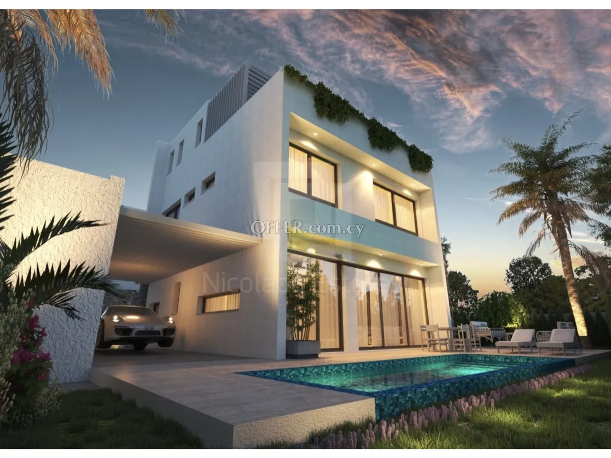 Luxurious Five Bedroom Villas next to the Beach with Private Swimming Pool for Sale in Protaras Ammochostos - 10