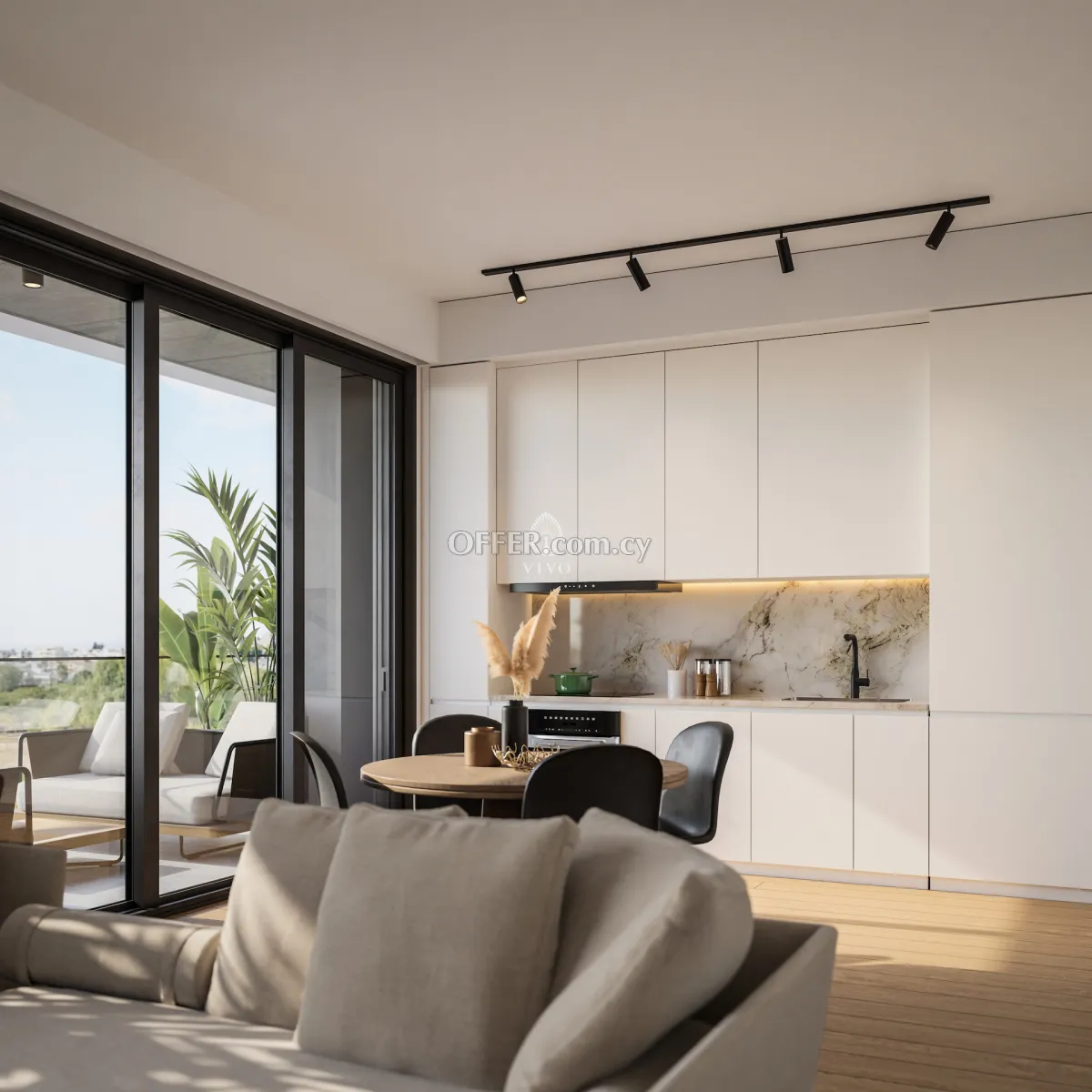 THREE BEDROOM TOP FLOOR APARTMENT WITH ROOF GARDEN IN KATHOLIKI - LIMASSOL - 9